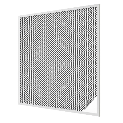 Toom Sichtschutzfolie Zickzackmuster