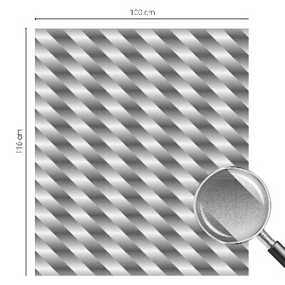 Milchglasfolie Fenster Buntglasoptik Geometrische Streifen