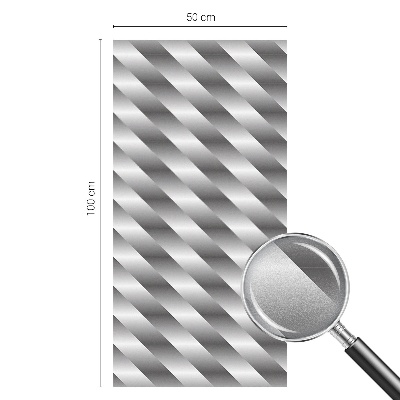 Milchglasfolie Fenster Buntglasoptik Geometrische Streifen