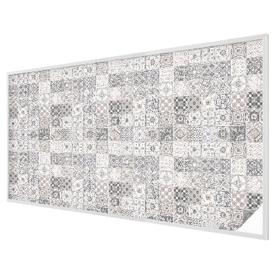 Fensterfolie mit Motiv Buntglas Geflieste Muster