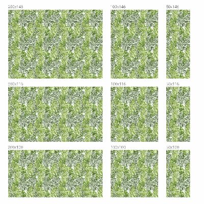 Fensterfolie Sichtschutz Pflanzenmuster