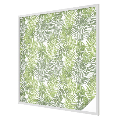 Fensterfolie Sichtschutz Pflanzenmuster