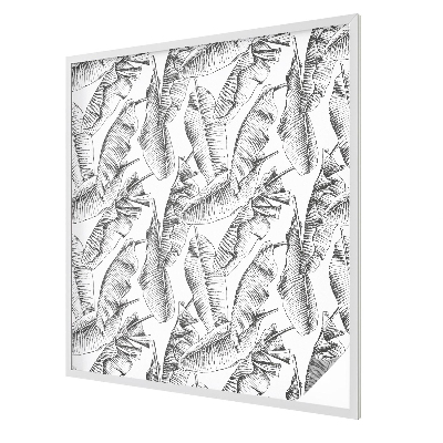Fensterfolie Sichtschutz Tropische Blätter