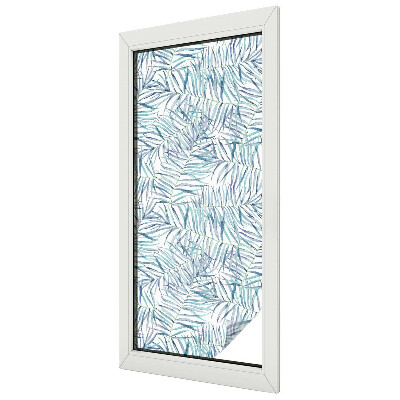 Sichtschutz Klebefolie für Fenster Botanisches Muster