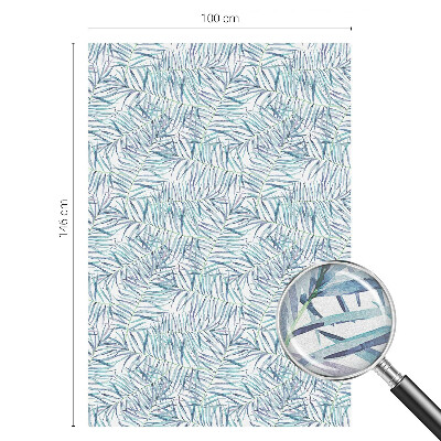 Sichtschutz Klebefolie für Fenster Botanisches Muster