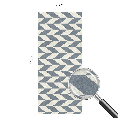 Milchglasfolie Fenster Buntglasoptik Geometrische Illusion