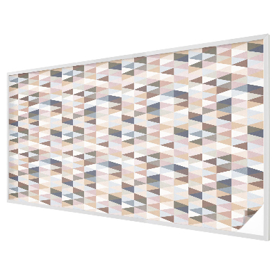 Milchglasfolie Fenster Buntglasoptik Pastellsymmetrie