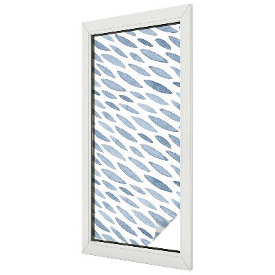 Toom Sichtschutzfolie Blaue Striche