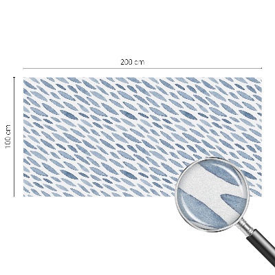 Toom Sichtschutzfolie Blaue Striche