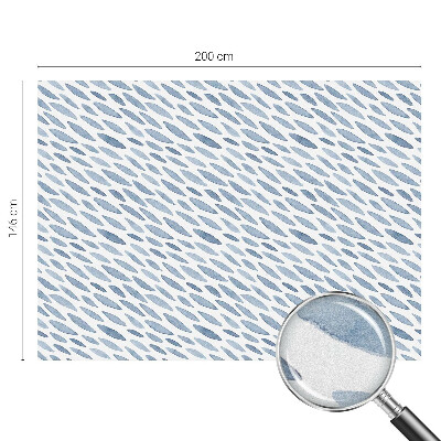 Toom Sichtschutzfolie Blaue Striche