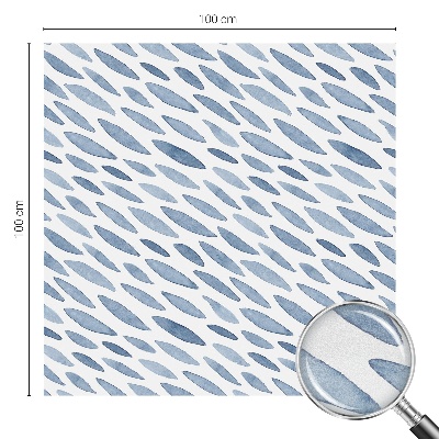 Toom Sichtschutzfolie Blaue Striche