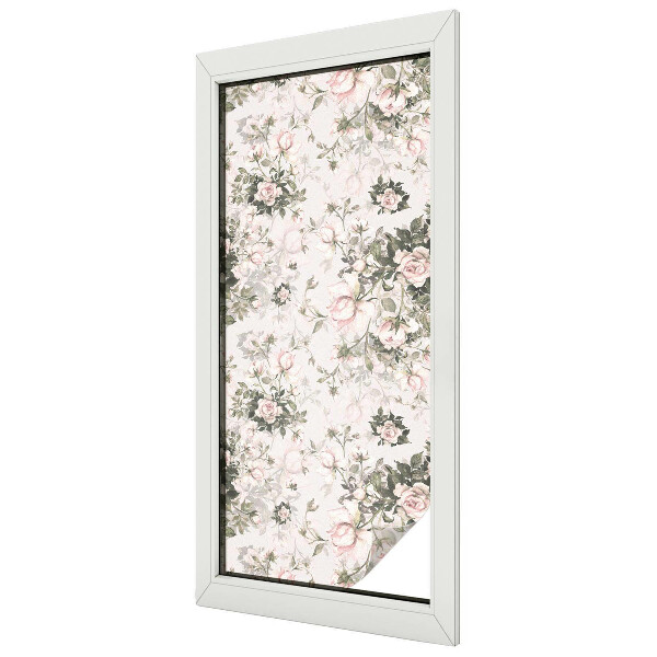 Sichtschutz Klebefolie für Fenster Blumenschönheit
