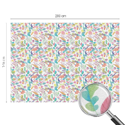 Toom Sichtschutzfolie Farbenfrohe Komposition