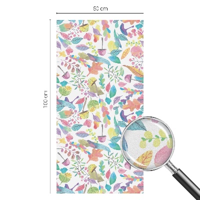 Toom Sichtschutzfolie Farbenfrohe Komposition