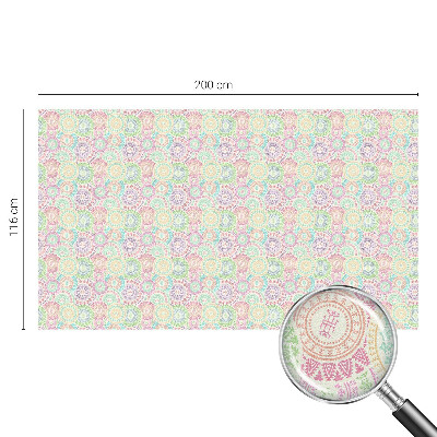 Sichtschutz Klebefolie für Fenster Bunte Mandalas