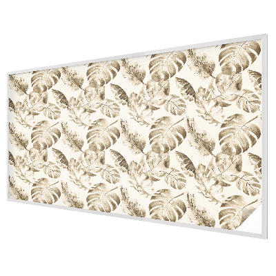 Milchglasfolie Fenster Buntglasoptik Tropische Pflanzen