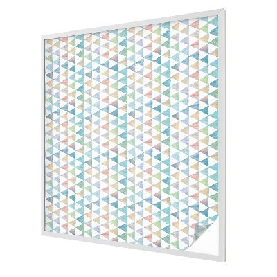 Sichtschutz Klebefolie für Fenster Geometrische Dreiecke