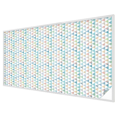 Sichtschutz Klebefolie für Fenster Geometrische Dreiecke