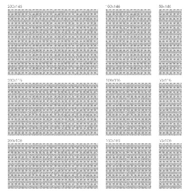 Fensterfolie Sichtschutz Geometrische Streifen