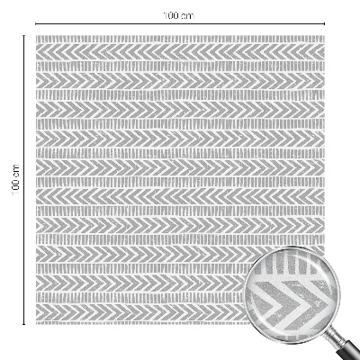 Fensterfolie Sichtschutz Geometrische Streifen