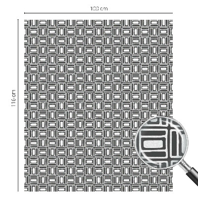 Fensterfolie mit Motiv Buntglas Energiemuster