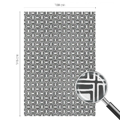 Fensterfolie mit Motiv Buntglas Energiemuster