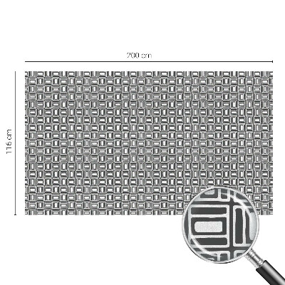 Fensterfolie mit Motiv Buntglas Energiemuster