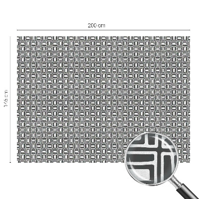 Fensterfolie mit Motiv Buntglas Energiemuster