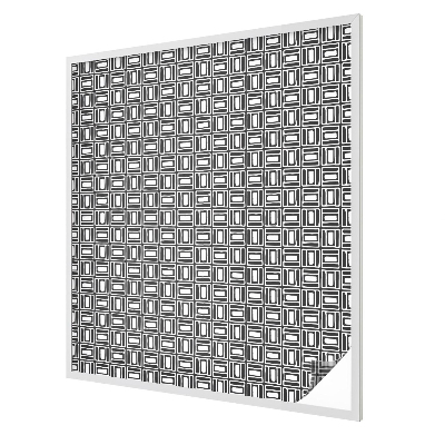 Fensterfolie mit Motiv Buntglas Energiemuster