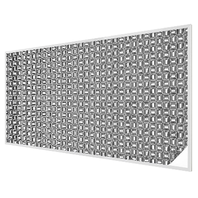 Fensterfolie mit Motiv Buntglas Energiemuster