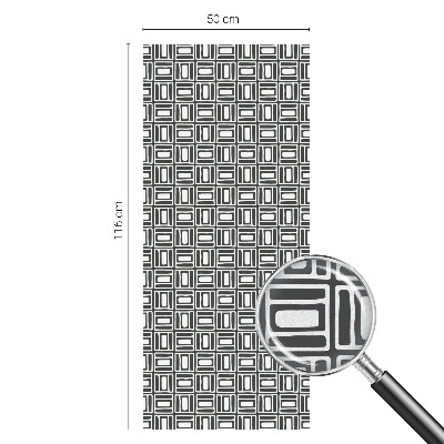 Fensterfolie mit Motiv Buntglas Energiemuster