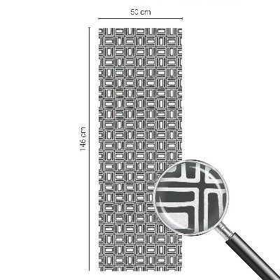 Fensterfolie mit Motiv Buntglas Energiemuster