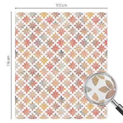 Sichtschutz Klebefolie für Fenster Blumenschönheit