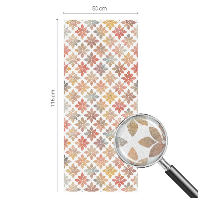 Sichtschutz Klebefolie für Fenster Blumenschönheit