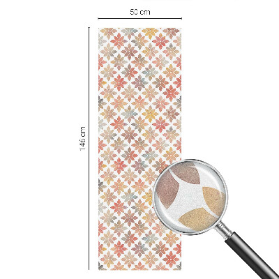 Sichtschutz Klebefolie für Fenster Blumenschönheit