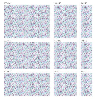 Milchglasfolie Fenster Buntglasoptik Pastellfarbene Punkte