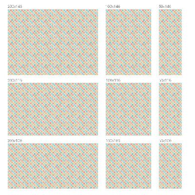 Fensterfolie Sichtschutz Bunte Aquarelle