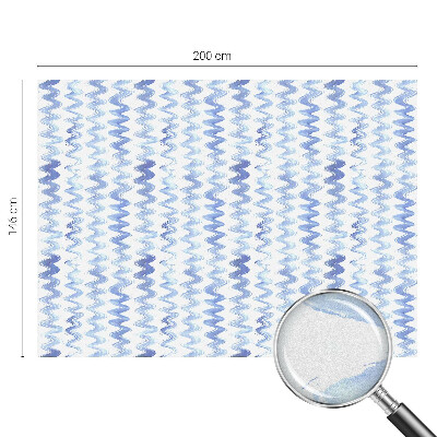 Toom Sichtschutzfolie Blaue Wellen