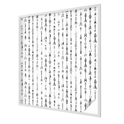 Sichtschutz Klebefolie für Fenster Geometrische Pfeile