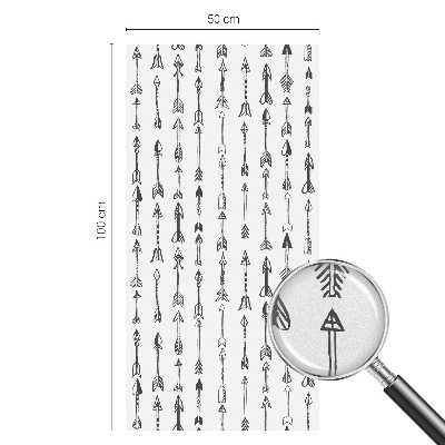 Sichtschutz Klebefolie für Fenster Geometrische Pfeile