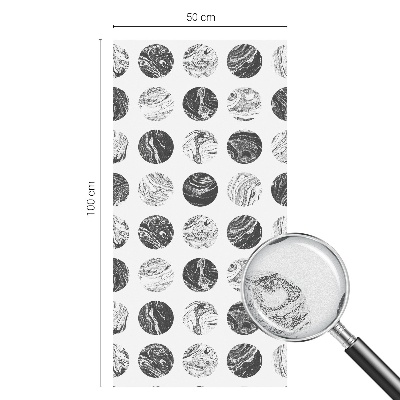 Fensterfolie Sichtschutz Marmor-Eleganz