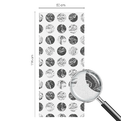 Fensterfolie Sichtschutz Marmor-Eleganz