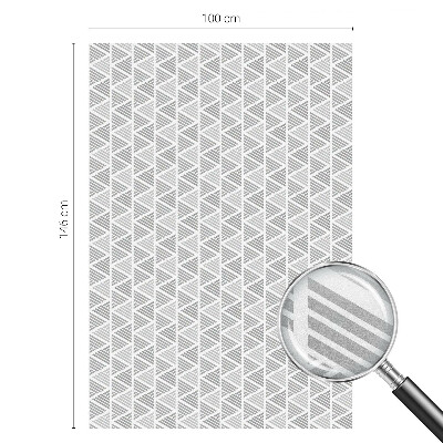 Fensterfolie mit Motiv Buntglas Rautenmuster