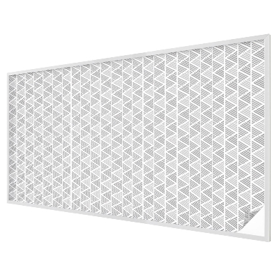 Fensterfolie mit Motiv Buntglas Rautenmuster