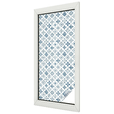 Sichtschutz Klebefolie für Fenster Blumenschmuck