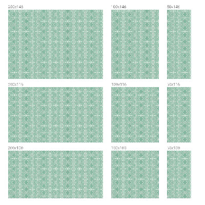 Fensterfolie Sichtschutz Harmonische Struktur