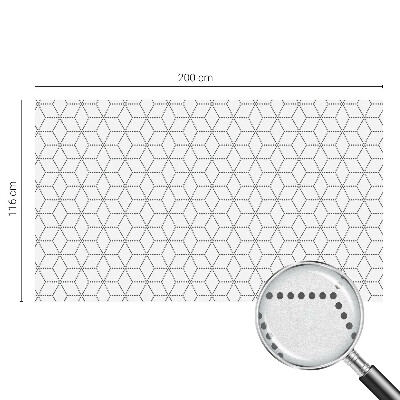 Toom Sichtschutzfolie Gepunktete Rauten