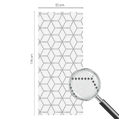 Toom Sichtschutzfolie Gepunktete Rauten