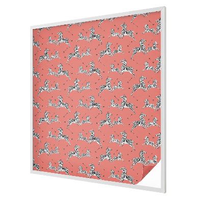 Sichtschutz Klebefolie für Fenster Zebra-Motiv