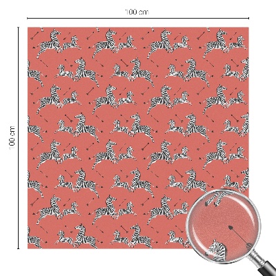 Sichtschutz Klebefolie für Fenster Zebra-Motiv